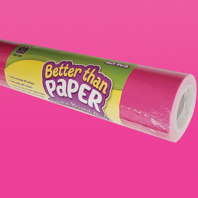 Better Than Paper Bulletin Board Rolls U+2013 Pink
