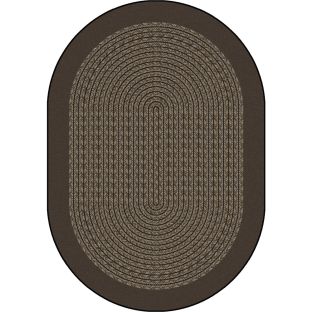 Like Home 7'8" x 10'9" Oval area rug