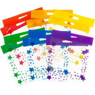 Really Good Stuff® Group-6 Color Storage Bags - Set of 12