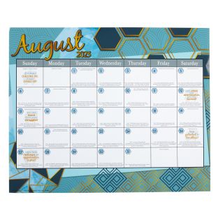 Really Good Stuff® Cool and Calm Monthly Calendar Pages and Stickers 2023-2024 Double Sided Really Good Stuff® Cool and Calm Monthly Calendar Pages and Stickers 2023-2024 Double Sided